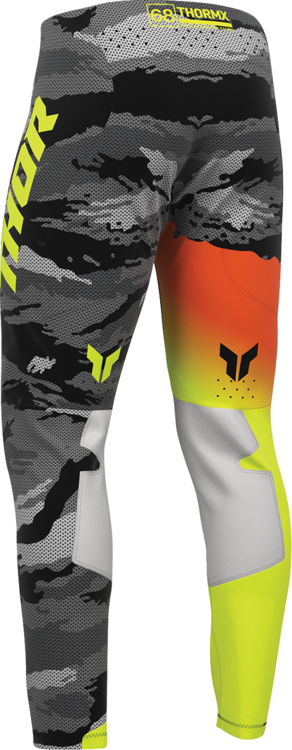 THOR Sportmode Recon LE Pants - Black/Acid, US 32, Part Number 2901-13374
