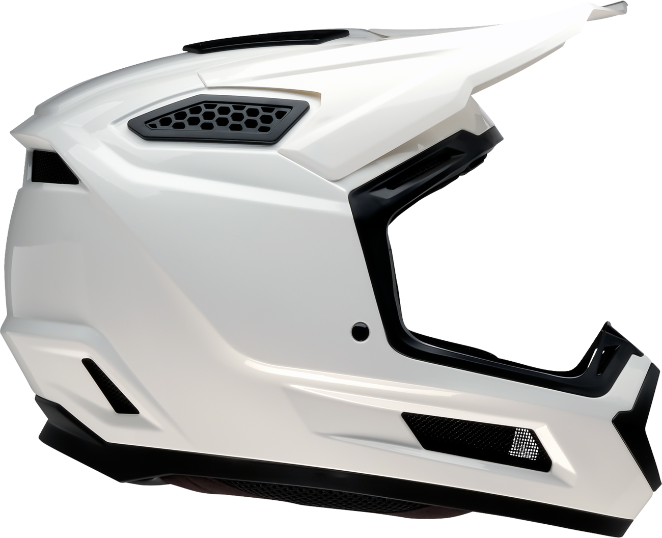 Z1R Dirt Maxx Helmet - Solid White, XS (Part #0110-9925)