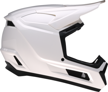 Z1R Youth Dirt Maxx Helmet - Solid White, Medium by Z1R, Part Number 0111-1876