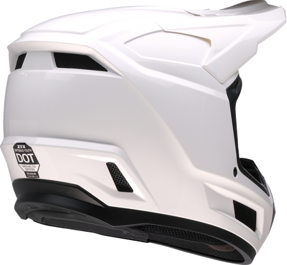 Z1R Youth Dirt Maxx Helmet - Solid White, Medium by Z1R, Part Number 0111-1876