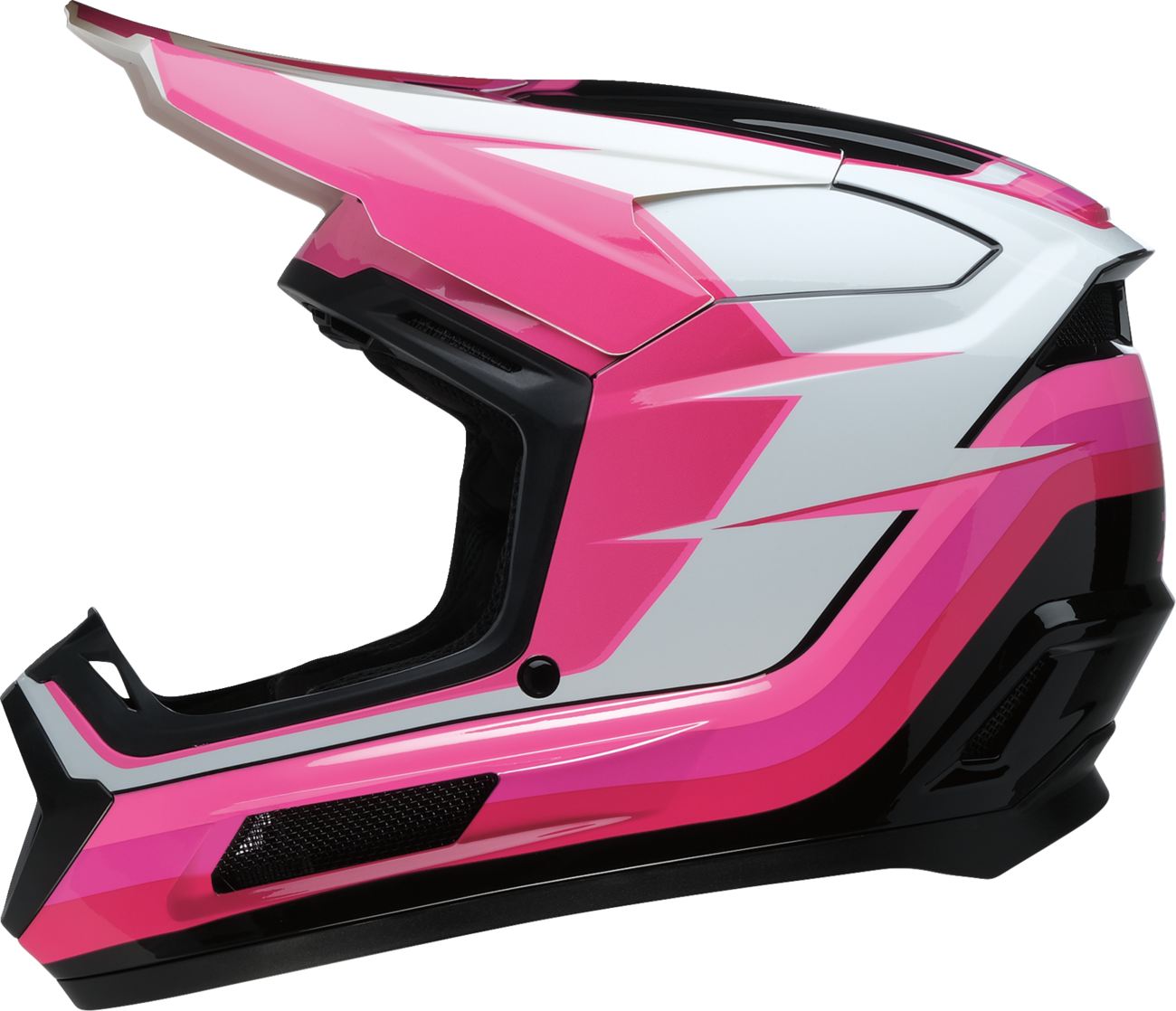 Z1R Youth Dirt Maxx Vortex Pink/White Helmet (Part Number 0111-1885)