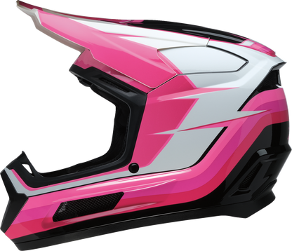 Z1R Youth Dirt Maxx Vortex Pink/White Helmet (Part Number 0111-1885)