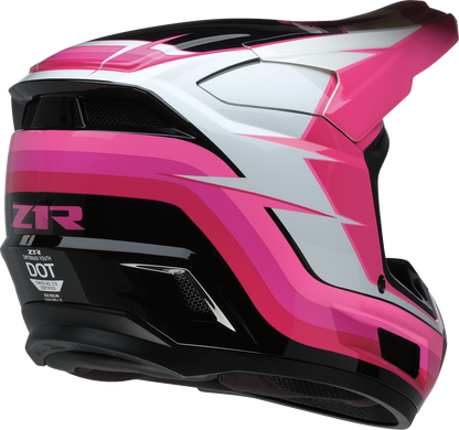 Z1R Youth Dirt Maxx Vortex Pink/White Helmet (Part Number 0111-1885)