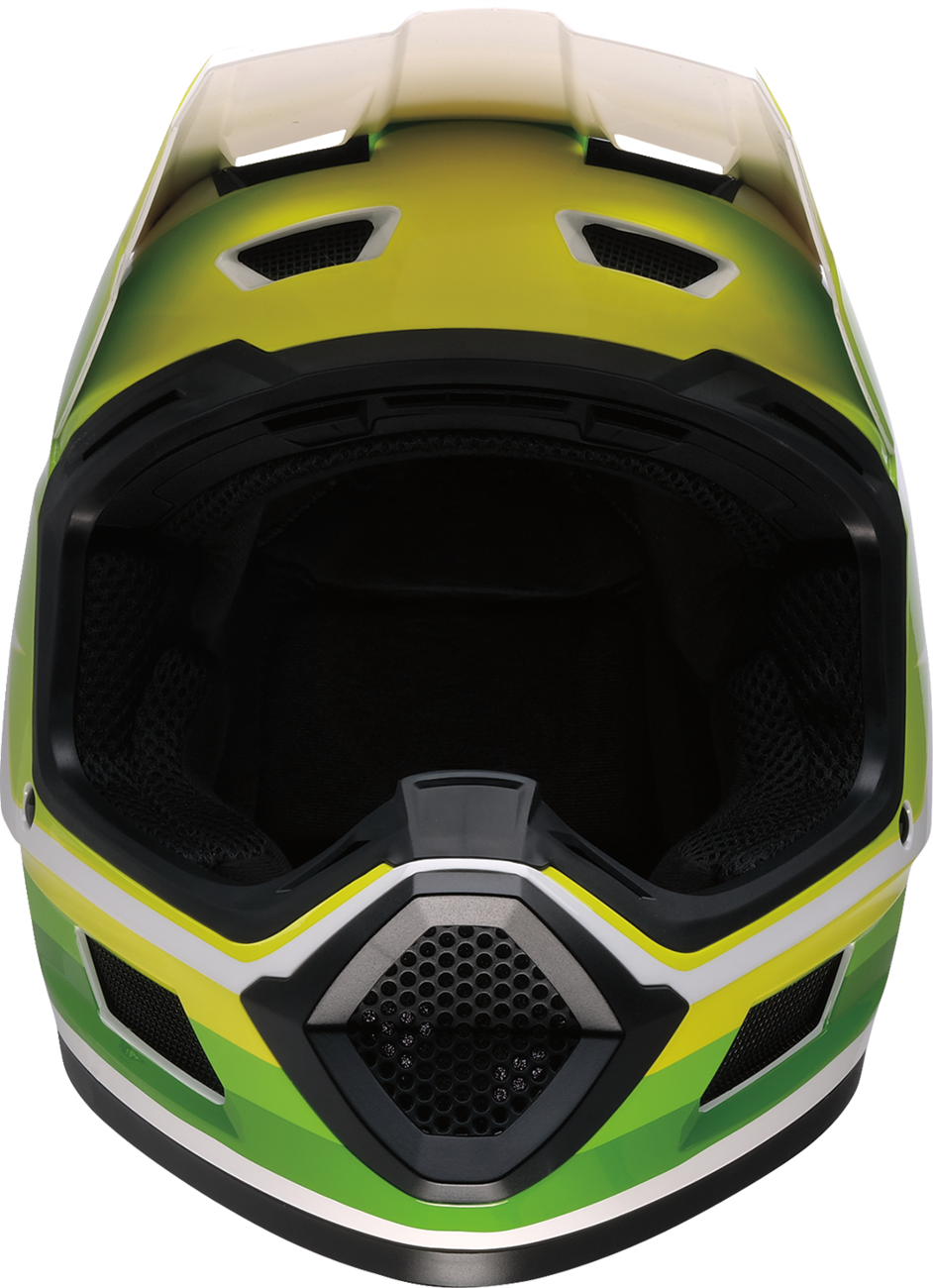 Z1R Youth Dirt Maxx Vortex Helmet in White/Green (Small) - Part Number 0111-1893
