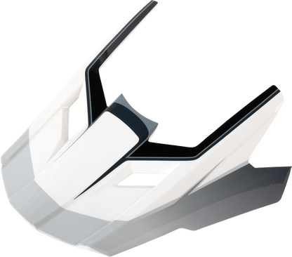 Z1R Dirt Maxx Visor Kit - Vortex Black/White/Gray for XS-M Helmets (Part #0132-1935)