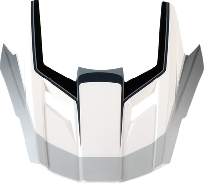Z1R Dirt Maxx Visor Kit - Vortex Black/White/Gray for XS-M Helmets (Part #0132-1935)