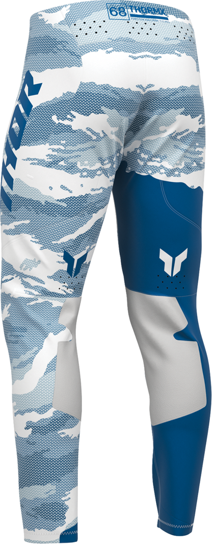 THOR Sportmode Recon LE Pants - White/Blue, US 34, Part Number 2901-13379