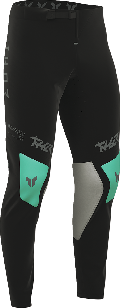 THOR Sportmode Mind Control Pants - Charcoal/Black - US 34 (Part No. 2901-12838)