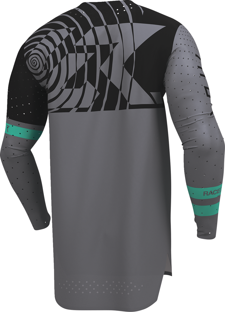 THOR Sportmode Mind Control Jersey - Charcoal/Black, Part Number 2910-8762