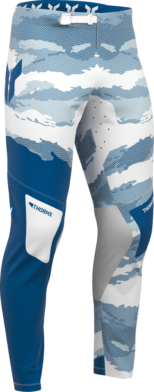 THOR Sportmode Recon LE Pants - White/Blue, US 32 - Part Number 2901-13378