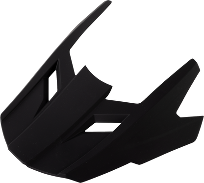 Z1R Dirt Maxx Visor Kit - Vortex Black for XS-M Helmets (Part Number 0132-1925)