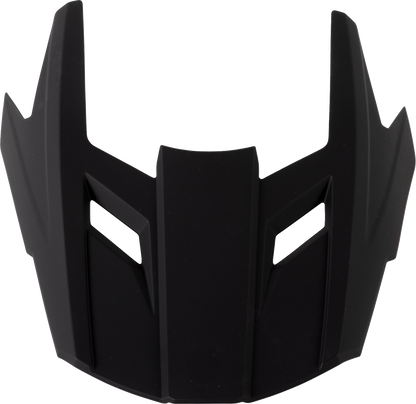 Z1R Dirt Maxx Visor Kit - Vortex Black for XS-M Helmets (Part Number 0132-1925)