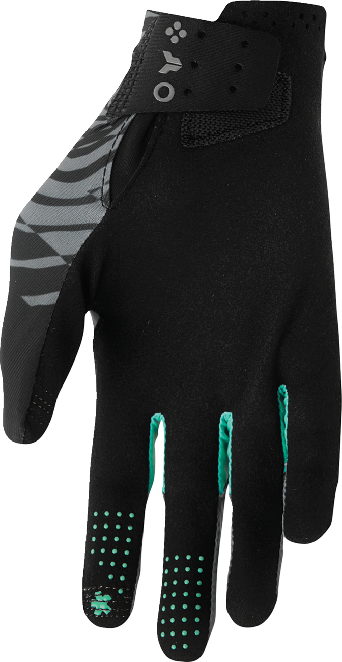 THOR Sportmode Mind Control Gloves XL by THOR - Charcoal/Black, Part 3330-9104