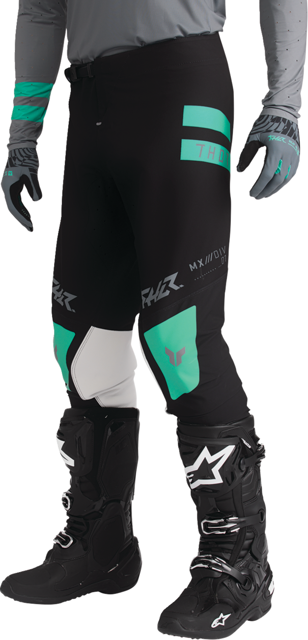 THOR Sportmode Mind Control Gloves XL by THOR - Charcoal/Black, Part 3330-9104