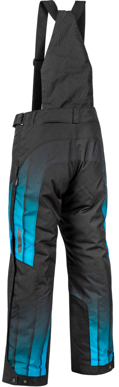 Fly Racing Women's SNX Pro Pant Blue/Black XL – Weatherproof Snowmobile Pant with Removable Liner and High-Visibility Details