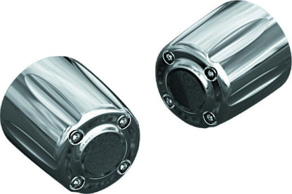 Kuryakyn Grip End Weights Chrome - Reduce Handlebar Vibration and Enhance Style