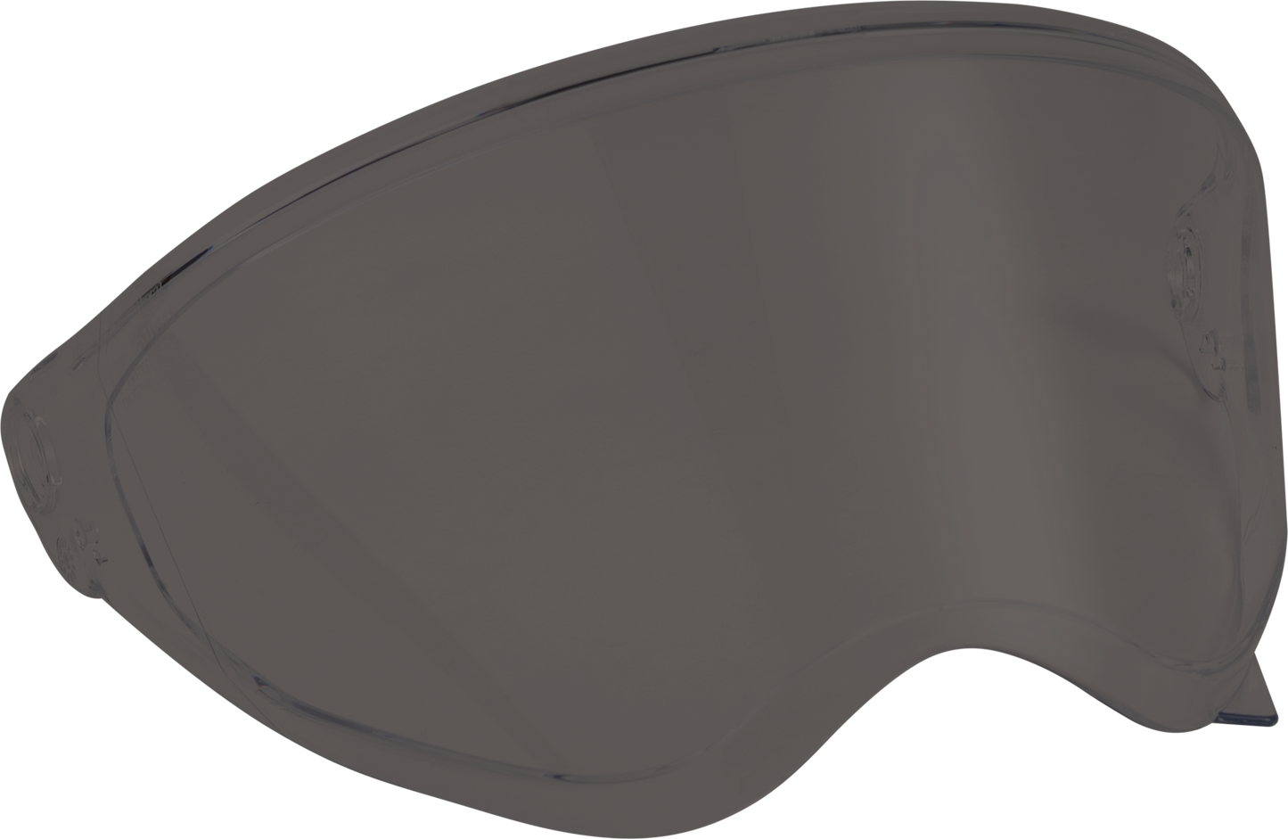 Fly Racing Trekker Helmet Face Shield Smoke - Durable Sun Protection for Motorcycle Helmets
