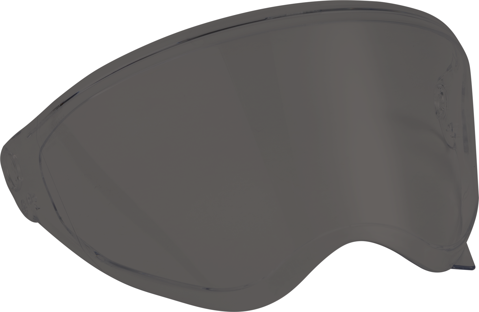 Fly Racing Trekker Helmet Face Shield Smoke - Durable Sun Protection for Motorcycle Helmets