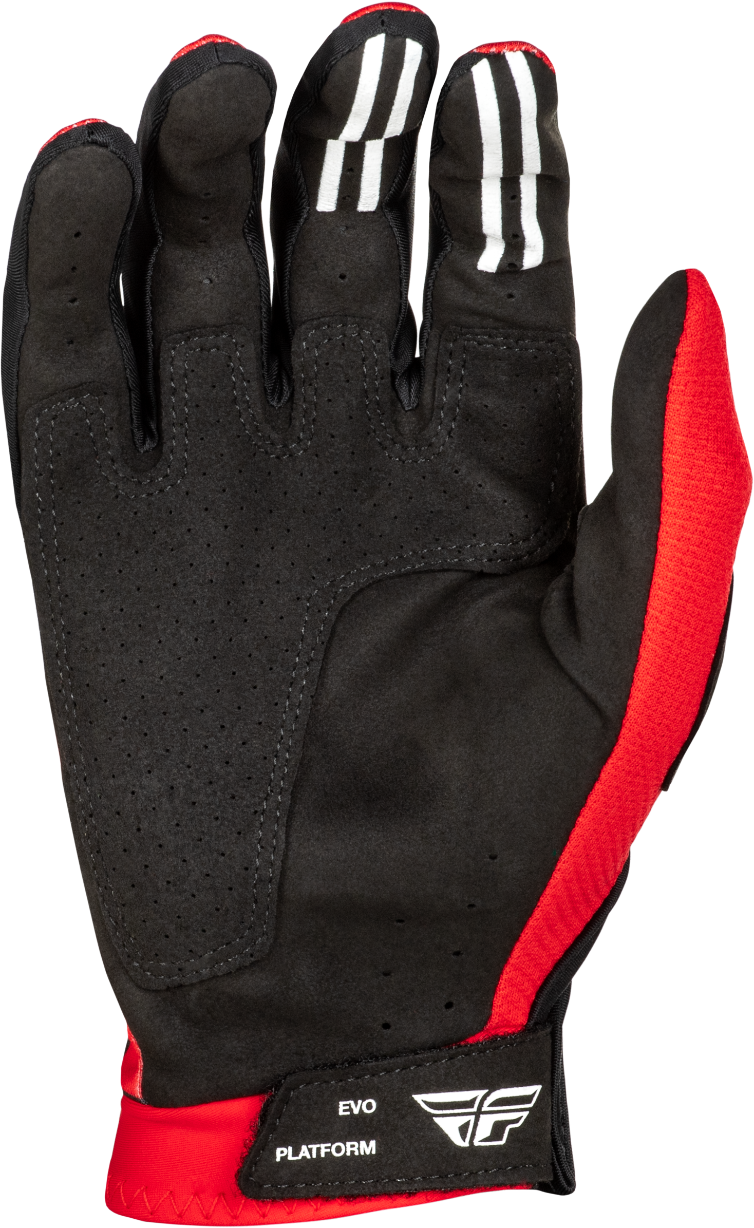Fly Racing Evolution DST Gloves Red/White/Black - Part Number 378-112S