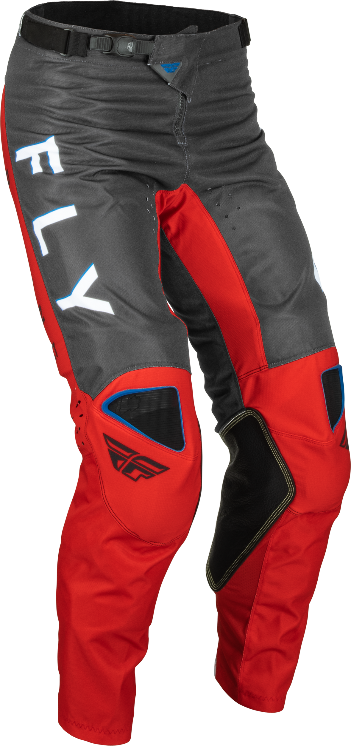 Fly Racing Kinetic Kore Pants Red/Grey Size 30 - Durable Motocross Gear