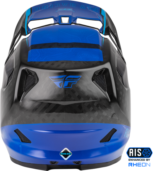 YOUTH WERX-R CARBON HELMET BLUE/CARBON YL