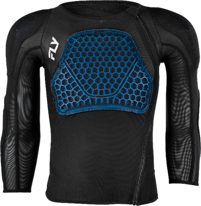 Fly Racing Blueprint Rbl 1 Long Sleeve Black Youth Helmet Shirt with CE Level 1 Protection
