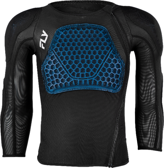 Fly Racing Blueprint Rbl 1 Long Sleeve Black Youth Helmet Shirt with CE Level 1 Protection