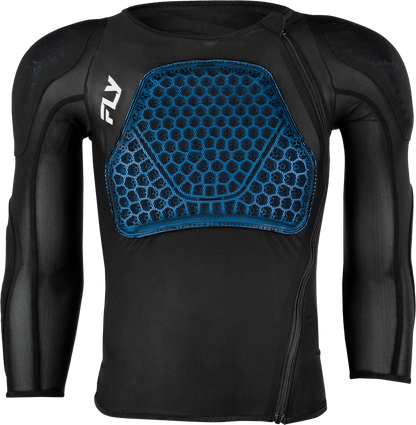 Fly Racing Blueprint RBL 1 Long Sleeve Youth Black MX Jersey (Part #36-6007M)
