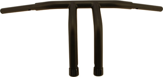 1.25" FAT TILLER-BAR 10" RISE SATIN BLACK