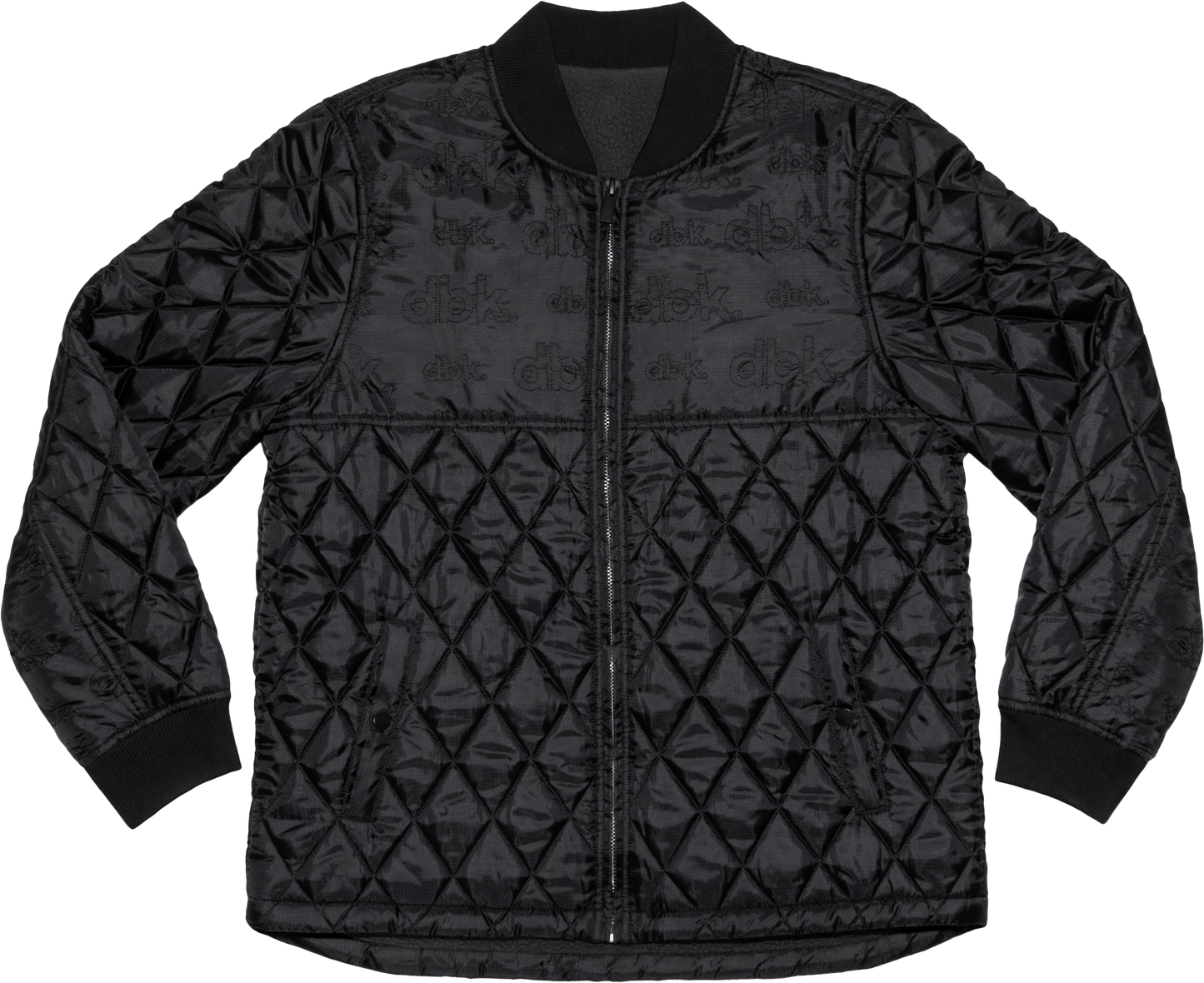 DBK JK-LINER-2X Black Liner Jacket with Ripstop Nylon and Sherpa Lining