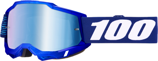 100-Percent Accuri 2 Goggle with 2028 Mirror Blue Lens – Enhanced Visibility and Comfort
