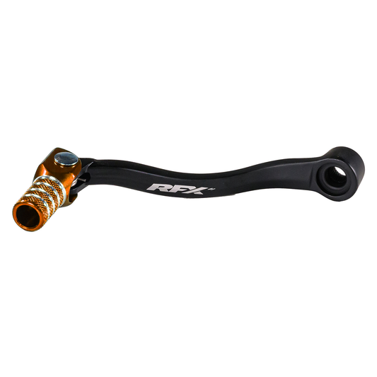 RFX FXGP 50400 55OR Race Shift Lever for KTM – Orange Forged Aluminum with Stainless Steel Hardware