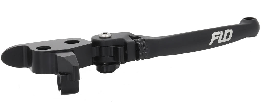FLO Motorsports Mx Style Lever Set Black for Harley-Davidson Softail Models
