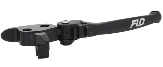 FLO Motorsports Mx Style Lever Set Black for Harley-Davidson Softail Models