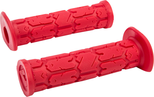 ODI ATV Rogue Single Ply Grip Red (Part J01RGBR) for Improved Control and Comfort