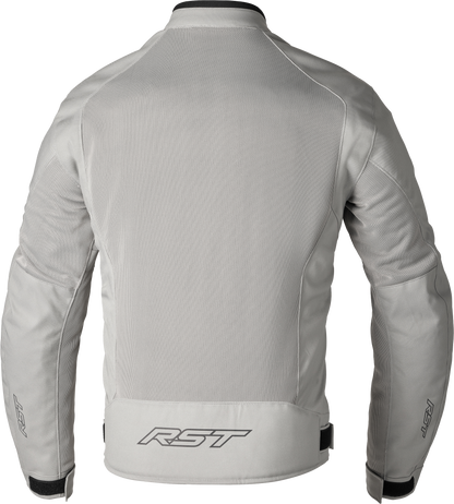 RST Spectre Air D3o Silver Textile Jacket for Men - Large