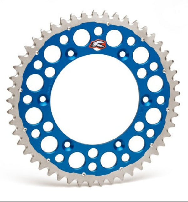 Renthal 2017/ 20-23 Husqvarna FE250/350/450 Rear Twinring - Blue 520-52P Teeth