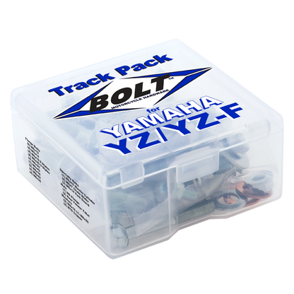 BOLT Yamaha YZ Track Pack 49-Piece Fastener Kit for YZ, YZF, and WRF Models