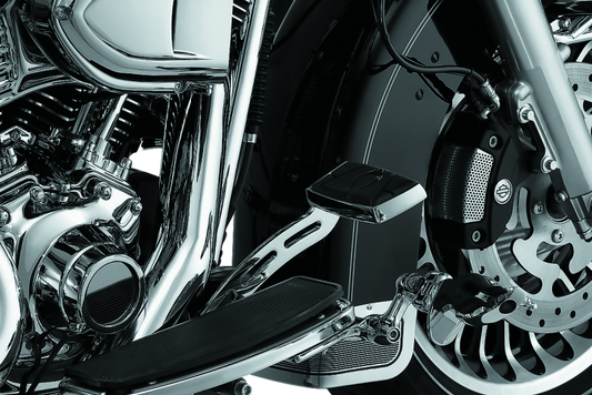 Kuryakyn Extended Brake Pedal Girder for Harley Davidson Touring Models (2008-2009) - Chrome Part Number KUR1071