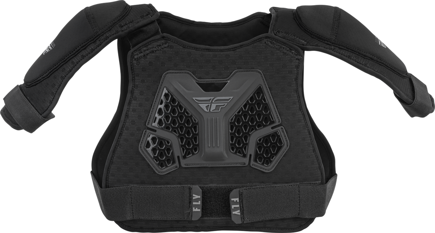 Fly Racing Peewee Revel Roost Guard for Kids - Black, Part Number 36-16066