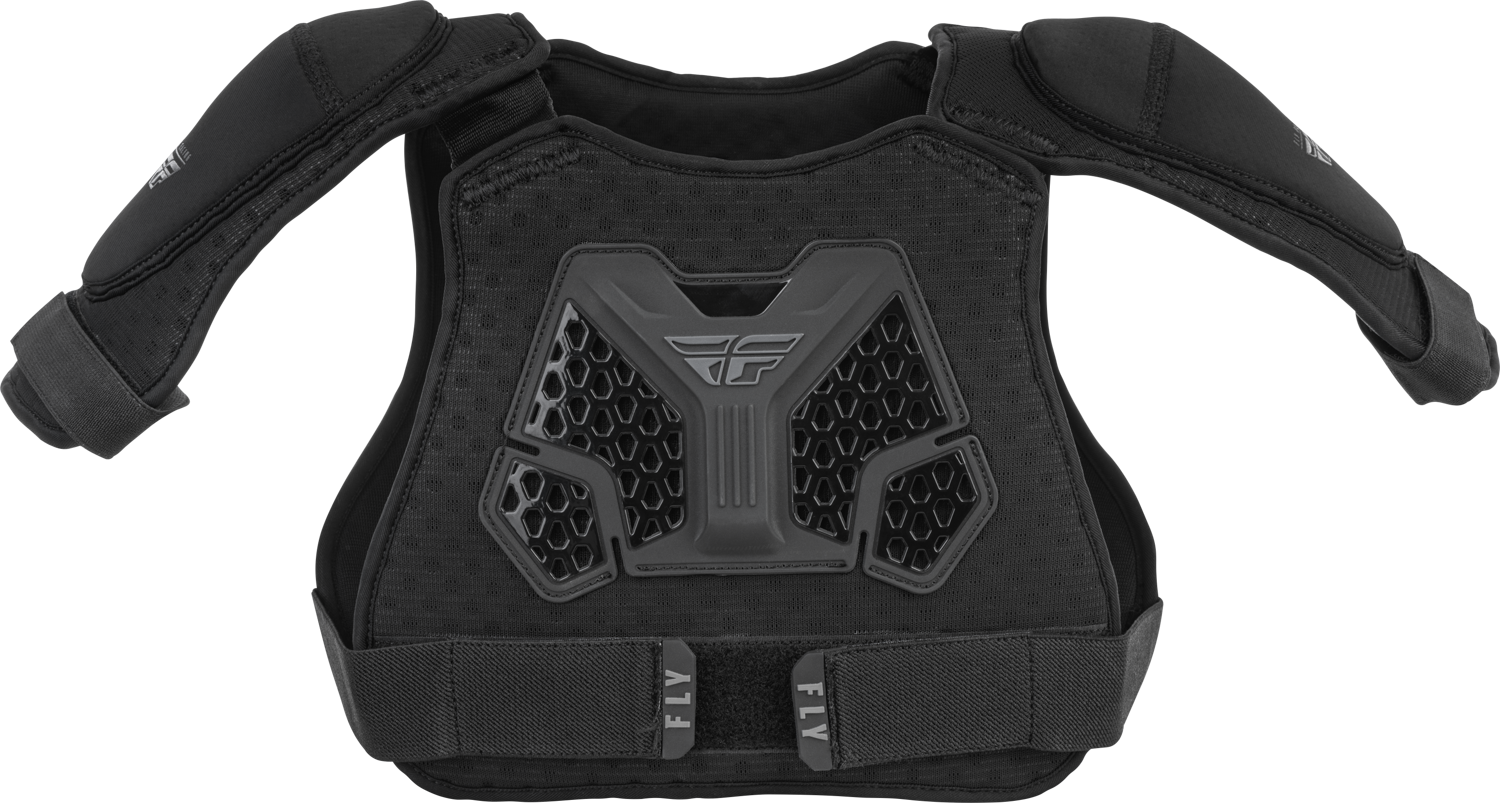 Fly Racing Peewee Revel Roost Guard for Kids - Black, Part Number 36-16066