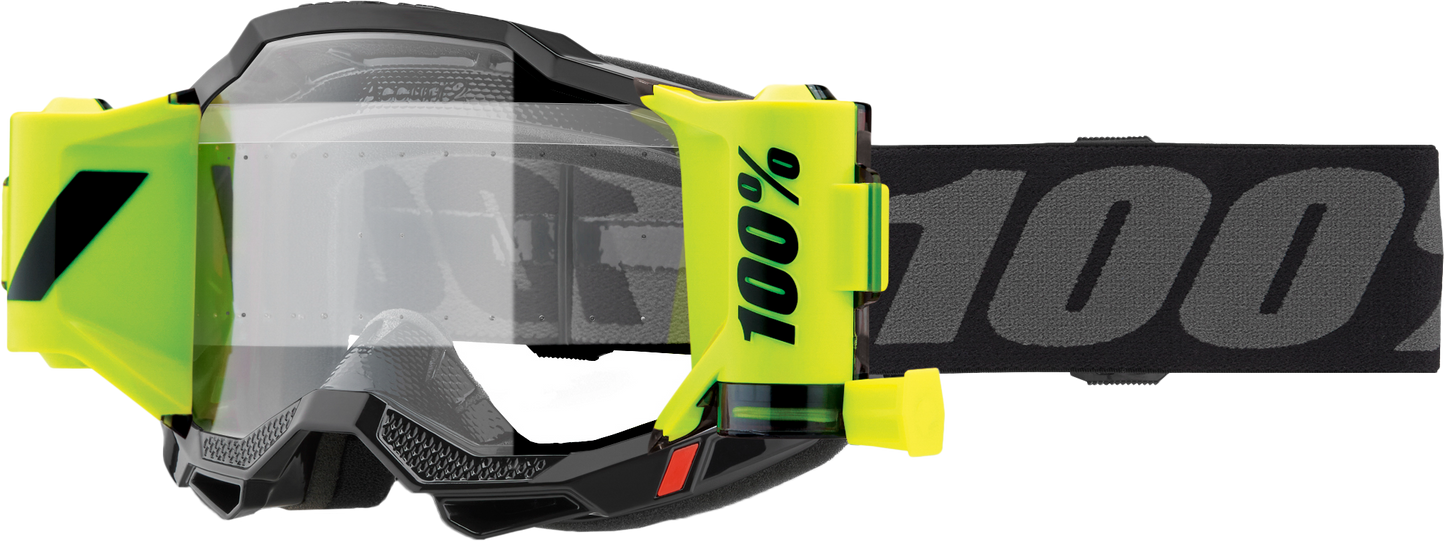100-Percent Accuri 2 Forecast Goggle with Black Frame and Clear Lens