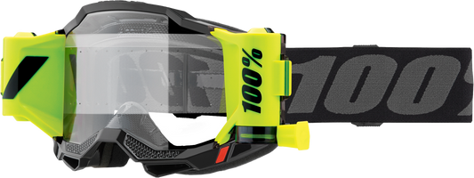 100-Percent Accuri 2 Forecast Goggle with Black Frame and Clear Lens