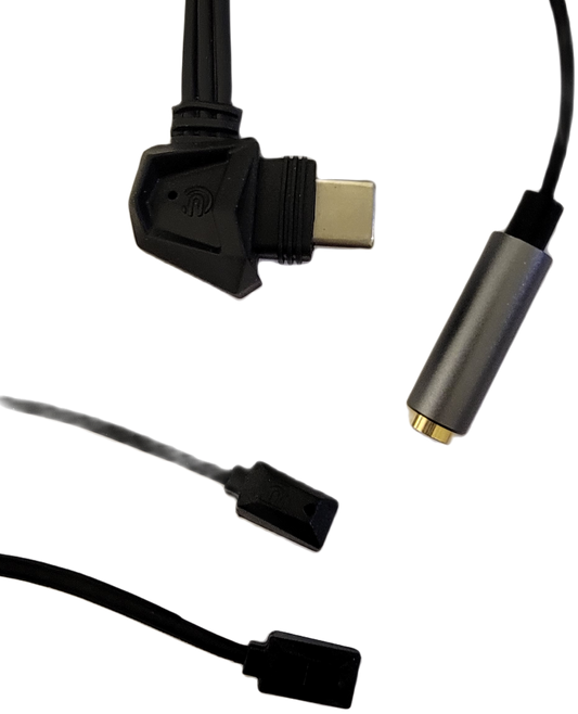 UCLEAR 3.5mm Speaker Adapter with Dual MEMs Microphones for Motion Series Controllers