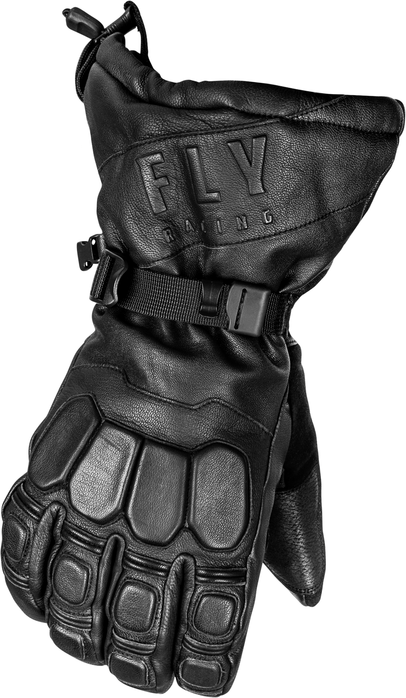 Fly Racing Glacier Gloves Black Medium (Part #363-3940M)