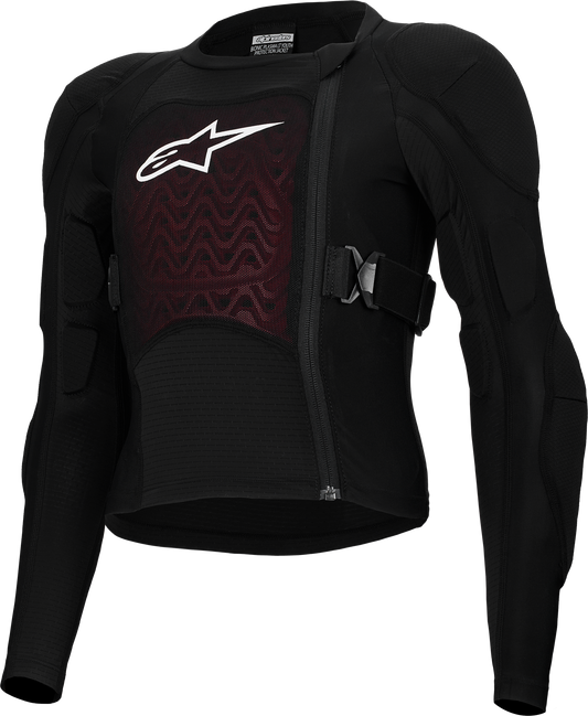 ALPINESTARS BIONIC PLASMA LT YTH PROTC JKT BLACK/WHITE SM