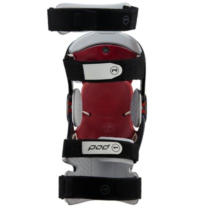 POD K8 3.0 Knee Brace Carbon Left Large - Lightweight & Adaptive Support with Impact Protection