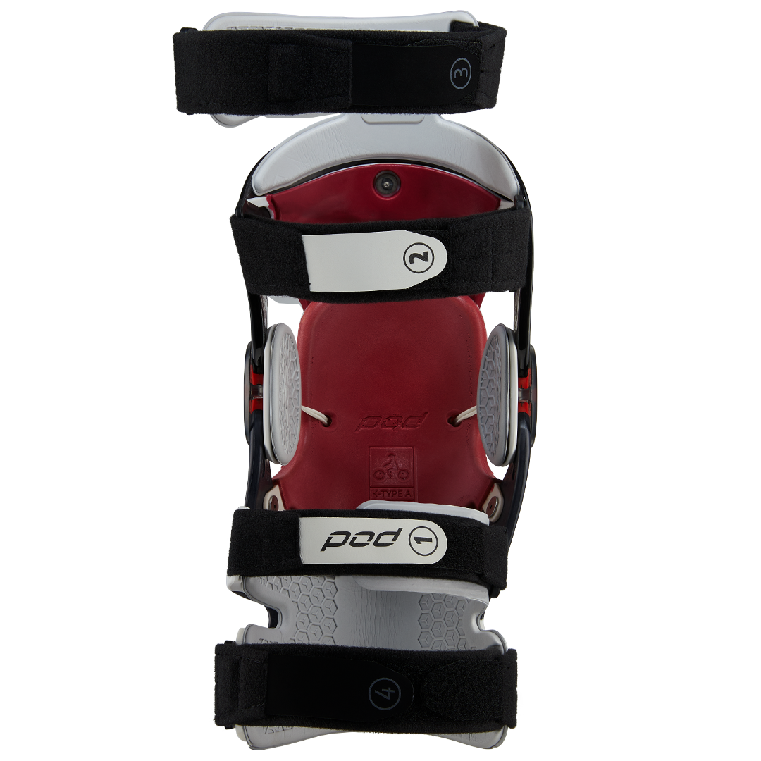 POD K8 3.0 Knee Brace Carbon Left Small – Lightweight, Adaptive Support with Impact Protection