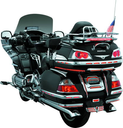 Kuryakyn Trunk Keyhole Trim for Honda GL1800 Gold Wing (2001-2005) - Chrome Finish