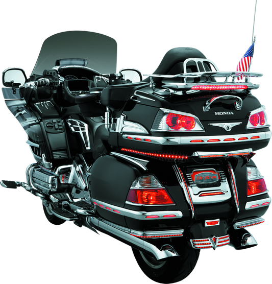 Kuryakyn Trunk Keyhole Trim for Honda GL1800 Gold Wing (2001-2005) - Chrome Finish
